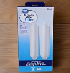 Great Value RV/Marine Water Filter 2 Pack F200 NIB Sealed