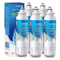 5 Pack Fit LG LT800P Kenmore 9490 ADQ73613402 Refrigerator Water Filter Icepure