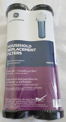 GE Universal Household Replacement Water Filter Cartridge 2 Pack FXWTC