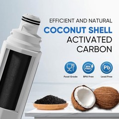 Samsung Water Filter Multi-Layer Filtration NSF Certified Reduces Chlorine Odor