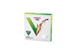Hario, Filter Paper 01 White, 40 Count Size 01, White