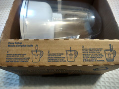 Brita Small 6 Cup White Denali Water Filter Pitcher w/Filter & Smart Indicator