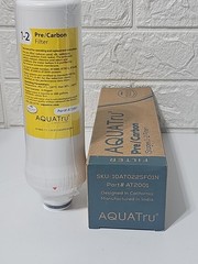 Aquatru Replacement water Filter for Countertop Reverse Osmosis stages 1 and 2
