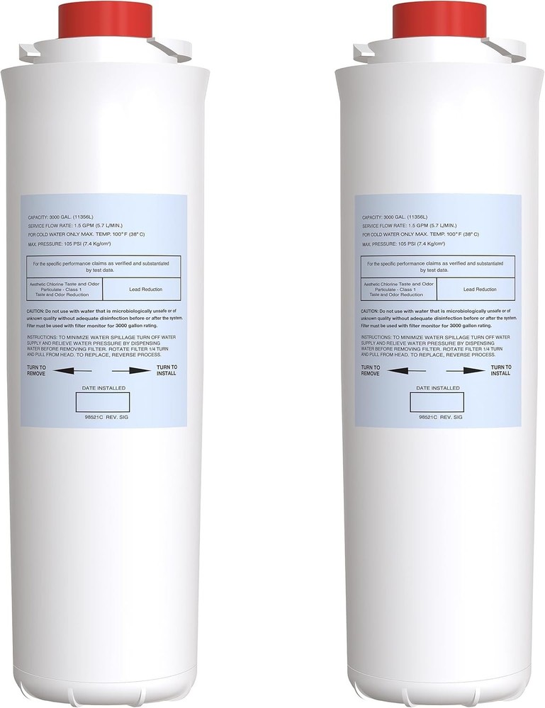 🆕 2 Pack 51300C Replacement Filter (no Chip) For Elkay ezH2O EWF3000