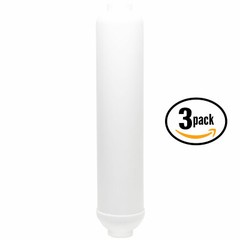3X Inline Filter Cartridge for Watts RO-TFM-5SV