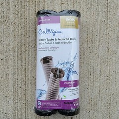 Culligan D-10A 5 Micron Standard 10 Inch Undersink Carbon Water Filter (2 Pack)
