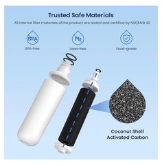 3 PACK GLACIER FRESH GF-1000P-NEW LT1000PC Replacement Refrigerator Water Filter