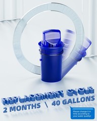 4 Pack Water Pitcher Filter Replacement PPF951K CRF950Z PPF900Z PPT700W