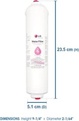 2x Genuine Water Filter for LG ADQ73693903, 5231JA2012B, 5231JA2010B External