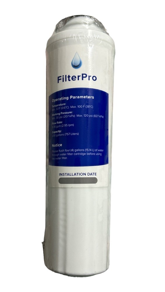 Filter Pro Refrigerator Water Filter 200 gallon #4 New No Box