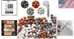 200g Anion Mineral Bead Filtration Stone Balls – Purify Your Shower Water