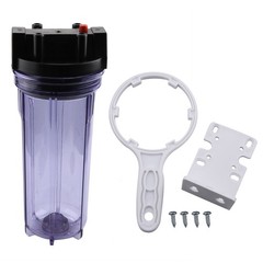 Whole House Water Filter Container Housing 3/4″ NPT For 10″ x 2.5″ Filters