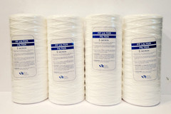 Lot of 4 PP Sediment Water Filter 5 Micron 10×4.5″ Cartridge – New Sealed