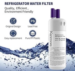 4 Pack For 9081 46-9081 46-9930 Replacement Refrigerator Water Filter Kenmore