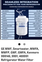 Mist Fits GE MWF EBL7771 CWMF031 PL-100 PF8 Kenmore FREE SHIP Brand NEW