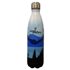 Enagic Kangen Leveluk Stainless Steel Bottle Double Vacuum Wall Blue 750mL NEW