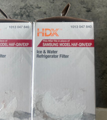 4-Pack HDX EQS-1-S Standard Refrigerator Water Filters For Samsung HAF-QIN – New