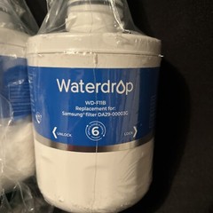 NEW 2-PACK Waterdrop WD-F11B Refrg Water Filter For Samsung DA29-00003G Free Shp