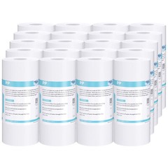 20 Pack 10″x4.5″ 5 Micron Whole House RO Sediment Water Filter Big Blue Replace