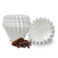 1-2 Cup Small Coffee Filters,100 Count Disposable For people, White