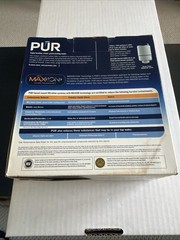 PUR FM3333B Faucet Water Filtration System- Vertical Mount, White, Lead Reducing