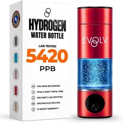 8oz Hydrogen Water Bottle Generator SPE PEM 5.4PPM
