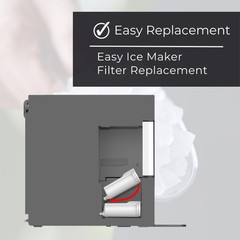 Opal Nugget Ice Maker Replacement Filter – Easy Install, Removes Chlorine & Odor