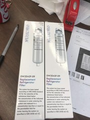 Huixlyeo 9130 (DW2042F-09) Refrigerator Water Filter Replacement – LOT of 2