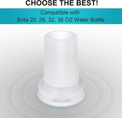 4 Pack Brita Water Bottle Mouthpiece Replacement – Silicone Bite Valve for Brita