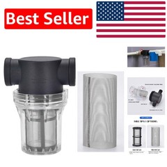 Versatile 3/4» Strainer for Water Pumps – High UV Resistance & Easy Assembly