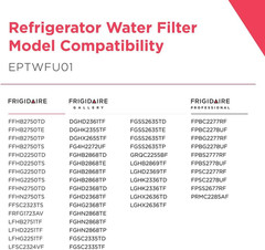 EPTWFU01 Puresource Ultra II Refrigerator Water Filter, 1 Count, White