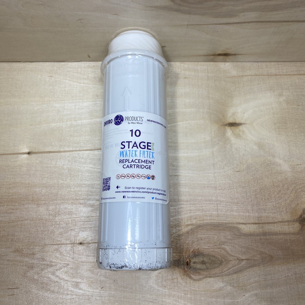 New SEALED Wave Enviro 10 Stage Plus Water Filter Replacement Cartridge