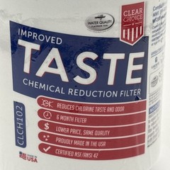 Clear Choice CLCH102 TASTE Chemical Reduction Filter – Open Box Sealed New