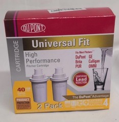 New DuPont Water Filters Universal Pitcher Replacement Cartridge (2-Pack)
