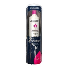 EveryDrop Whirlpool Genuine OEM Refrigerator Ice & Water Filter 5 PN EDR5RXD1