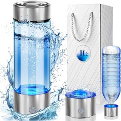 2026 New Hydrogen Water Bottle, Hydrogen Water Generator with Advanced SPE PE…