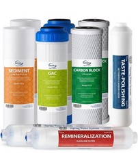 G-7.iSpring F9K NSF Certified 1-Year Reverse Osmosis Water Filter, Alkaline Remi