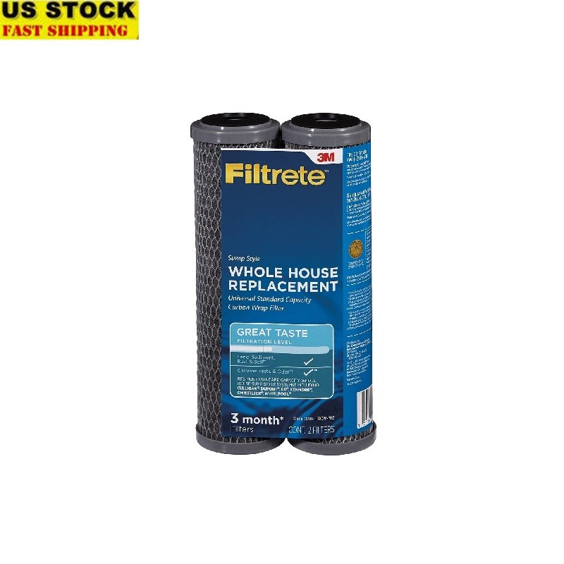 Whole House Filter 2 Pack Chlorine Sediment Odor Removal NSF Certified New