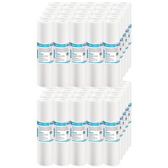 Sediment Melt Blown Water Filter Cartridge Standard 2.5″ x 10″ 5 Micron 50 Pack