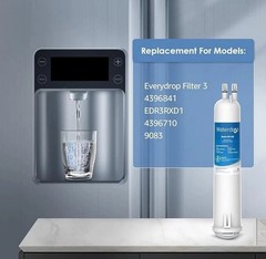 Waterdrop Refrigerator Filter, Replacement for Kenmore® 46-9083, 46-9030, 3 Pack