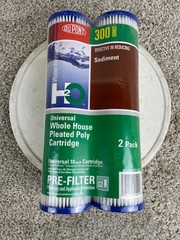 DuPont 300 Series Universal Whole House Pleated Poly Cartridge Model WFPFC3002