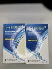 2 Pack Samsung Refrigerator ICEPURE RWF1100A Replacement Water Filter New Sealed