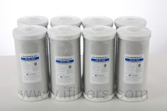 Hydronix CB-45-1005 Whole House Carbon Block Water Filter CTO 4.5″ x 10″ – 5