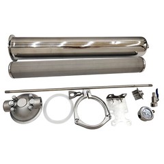 20″ Corrosion-resistant Stainless Filter 3/4″NPT Liquid Purifier 300Mesh Element