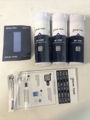 Lot of 3 New GLACIER FRESH GF-XWF Refrigerator Water Filters