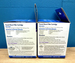NEW 2 pk Culligan FM-15RA Faucet Mount Replacement Water Filter Cartridges