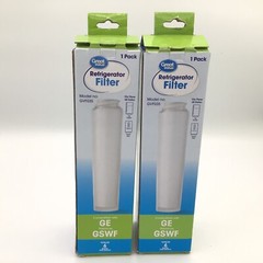 2 Great Value Refrigerator Filter Model No. GVF035 Replacement for GE GSWF New