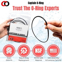 Pack of 3 NSF Certified Buna-N O-Rings for Pentair/Pentek Big Blue Filters