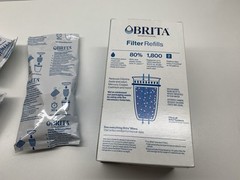 Brita Refillable Water Filtration System Filter Refills 3 Count