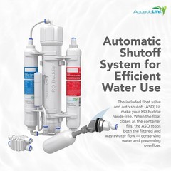 AquaticLife RO Buddie 3-Stage Hydroponic Water Filter